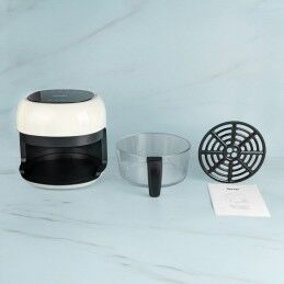 Sponge|Fritadeira de Ar Sponge 703674402063 Branco Preto 1000 W
