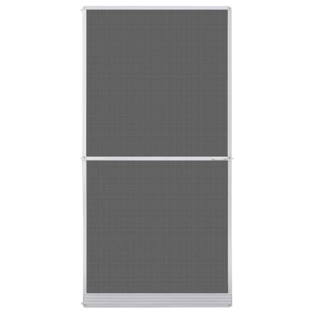 vidaXL Tela anti-insetos articulada para portas 120 x 240 cm branco