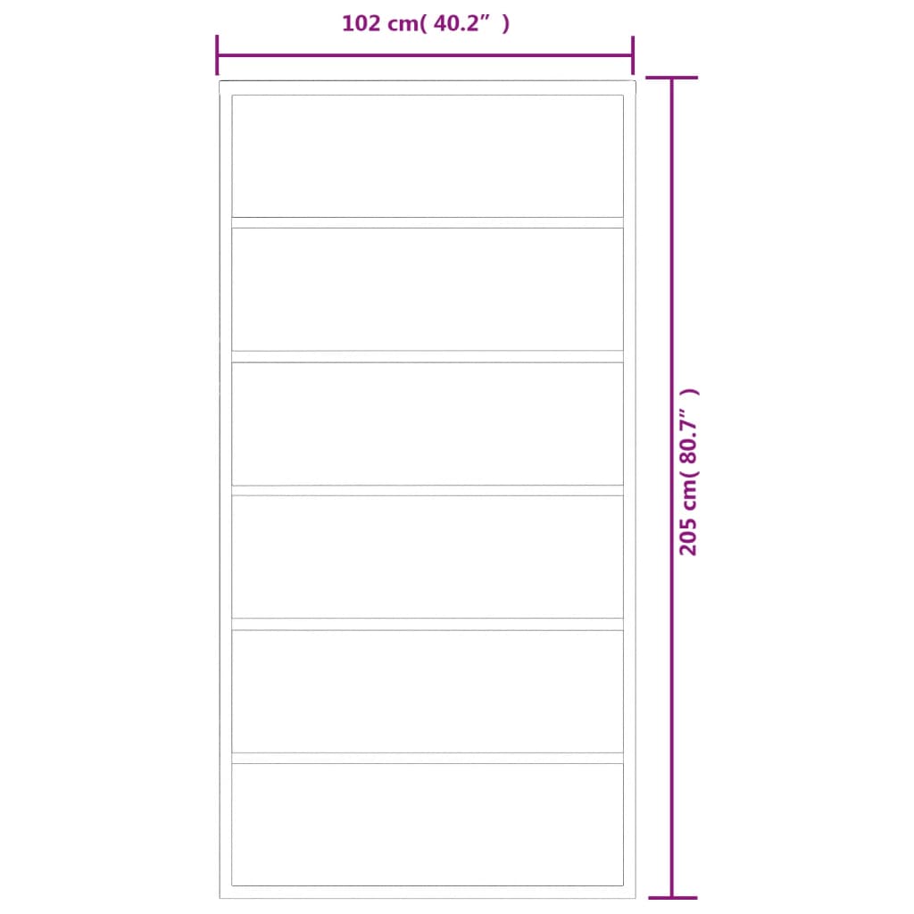 vidaXL Porta deslizante c/ conj ferragens 102x205cm vidro ESG/alumínio