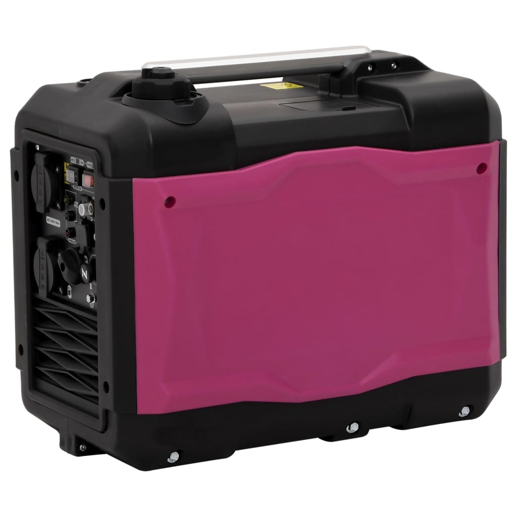 vidaXL Gerador a gasolina portátil 2900W motor de 4 tempos