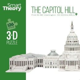 Colorbaby|Puzzle 3D Colorbaby Capitolio 126 Peças 52,5 x 20,5 x 23,5 cm (6 Unidades)