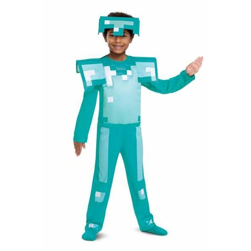 Minecraft|Fantasia para Crianças Minecraft Armor Diamond 2 Peças Minecraft|Fantasia para Crianças Minecraft Armor Diamond 2 Peças