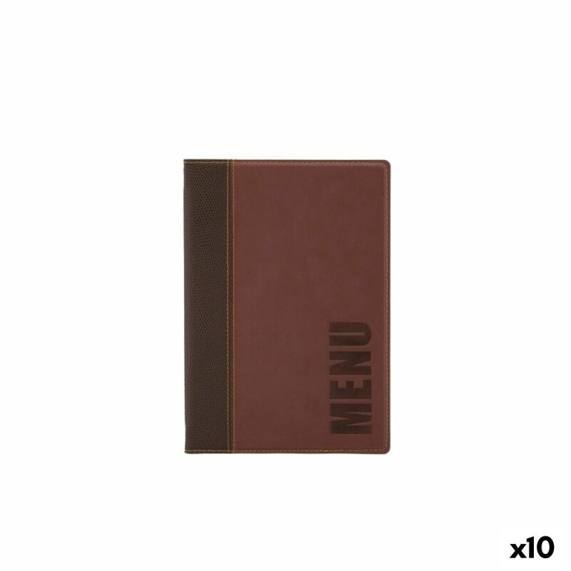 Securit|Suportes para menus Securit Trendy Castanho-avermelhado 25,3 x 17,7 x 0,8 cm Securit|Suportes para menus Securit Trendy Castanho-avermelhado 25,3 x 17,7 x 0,8 cm