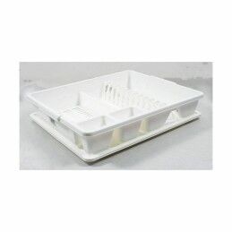 Tontarelli|Escorredor de Louça Tontarelli Scolap. Branco 47 x 38 x 8,5 cm (12 Unidades)