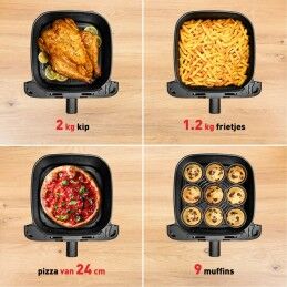 Tefal|Fritadeira de Ar Tefal EY855D10 Preto 7,5 L