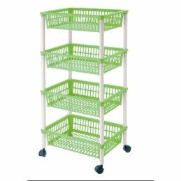 Tontarelli|Carrinho de Vegetais Tontarelli Mito 4 Verde 40 x 29 x 18 cm (12 Unidades)
