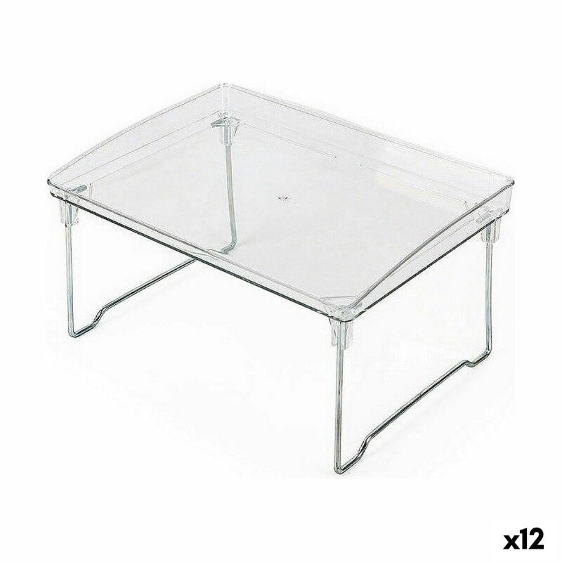 Confortime|Suporte para Pratos Confortime Dobrável Transparente 31 x 22 x 16,8 cm (12 Unidades) Confortime|Suporte para Pratos Confortime Dobrável Transparente 31 x 22 x 16,8 cm (12 Unidades)