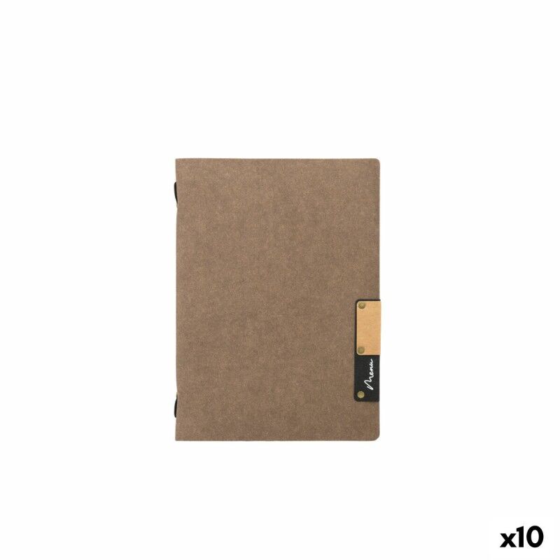 Securit|Suportes para menus Securit Castanho Resistente à água 24,9 x 17,5 cm Securit|Suportes para menus Securit Castanho Resistente à água 24,9 x 17,5 cm