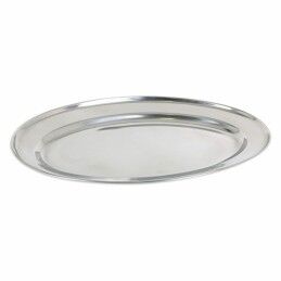 Privilege|Tabuleiro Privilege 42853 Aço inoxidável Oval (18 Unidades) (35 x 22,2 cm)