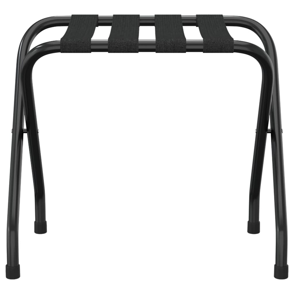 vidaXL Suporte de bagagem 56x40x49 cm preto