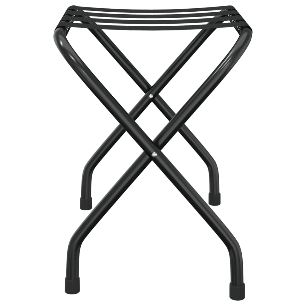 vidaXL Suporte de bagagem 56x40x49 cm preto