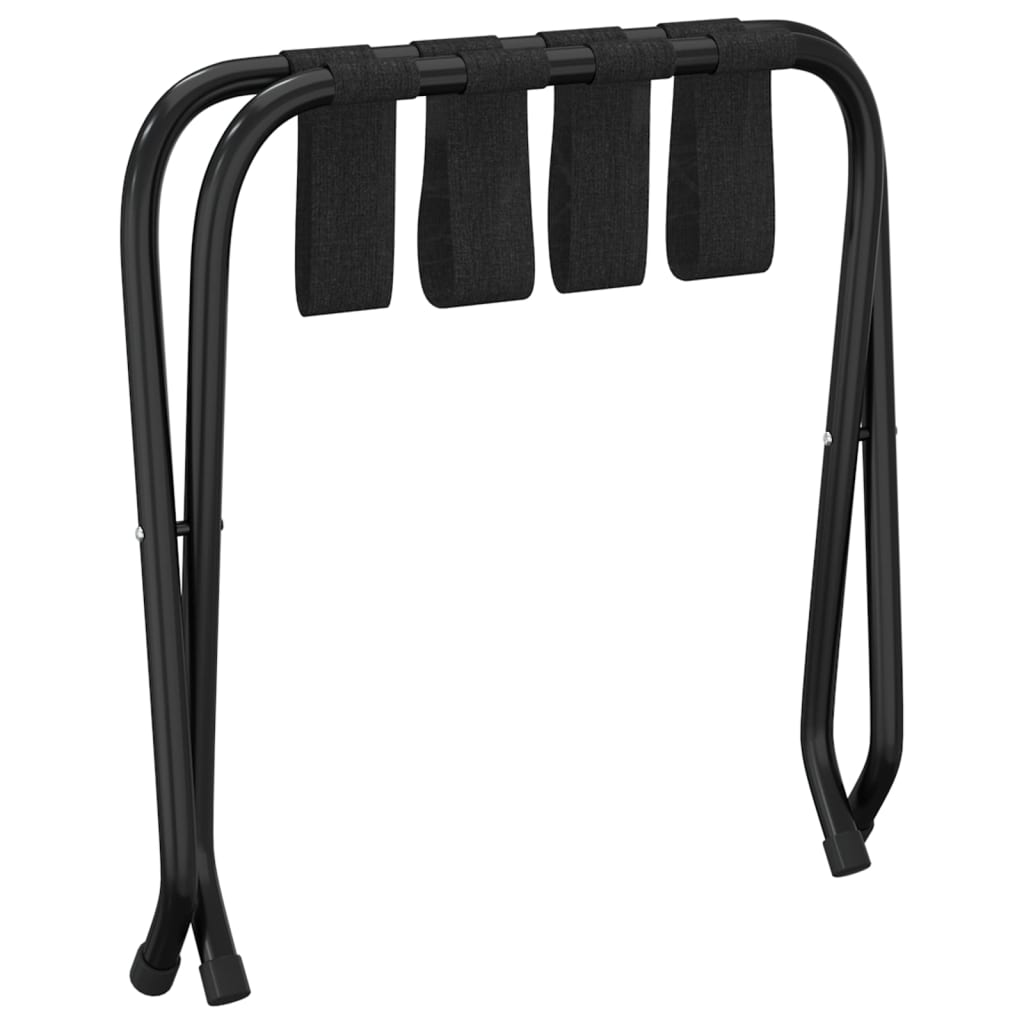 vidaXL Suporte de bagagem 56x40x49 cm preto