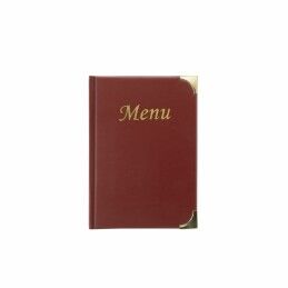 Securit|Suportes para menus Securit Basic Castanho-avermelhado 23,7 x 17,2 cm