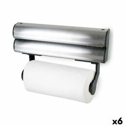 Quttin|Porta-guardanapos Quttin 17,5 x 17,5 x 9,5 cm (12 Unidades) Cromado