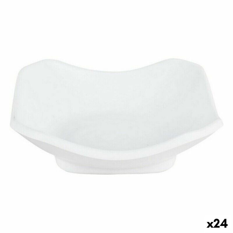 Viejo Valle|Conjunto de Degustaçao Viejo Valle Troya Branco Melamina Quadrado 11 x 11 x 3,5 cm (24 Unidades) Viejo Valle|Conjunto de Degustaçao Viejo Valle Troya Branco Melamina Quadrado 11 x 11 x 3,5 cm (24 Unidades)