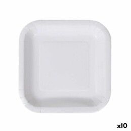 La Mediterránea|bandeja de aperitivos La Mediterránea Boreal 2 Compartimentos 25 x 11 x 3 cm (24 Unidades)