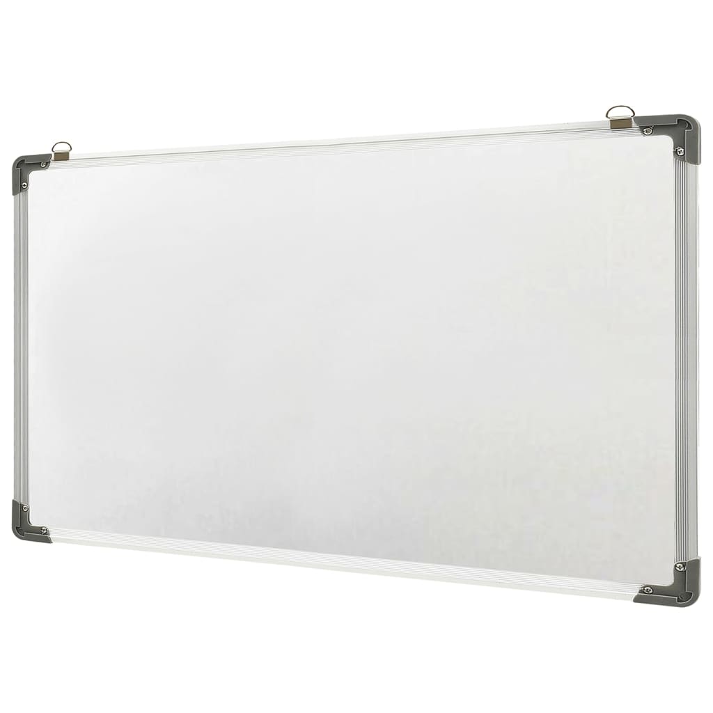 vidaXL Quadro magnético 110x60 cm aço branco