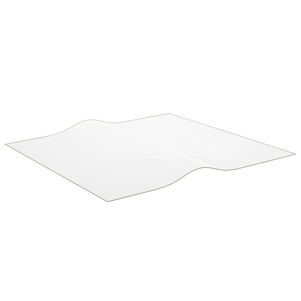 vidaXL Protetor de mesa 90x90 cm 2 mm PVC transparente