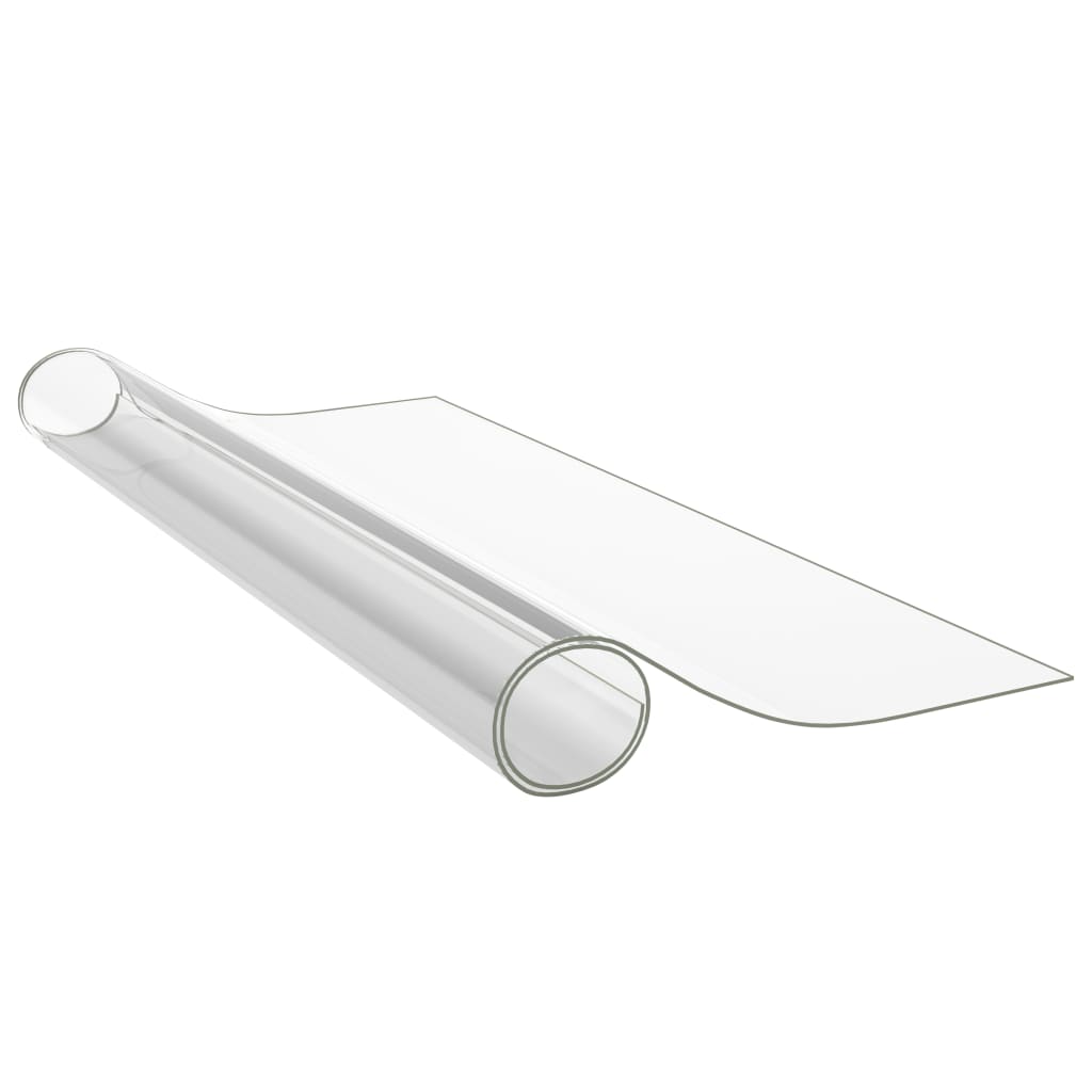 vidaXL Protetor de mesa 90x90 cm 2 mm PVC transparente