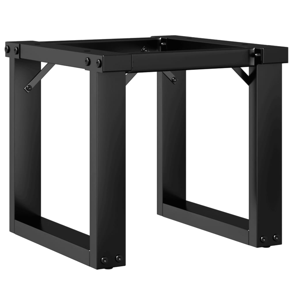 vidaXL Pernas para mesa de centro 2 pcs estrutura em O ferro fundido