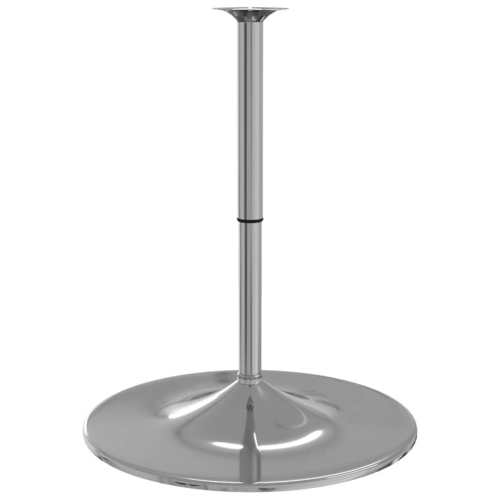 vidaXL Base para mesa de bar 45x90 cm aço cromado