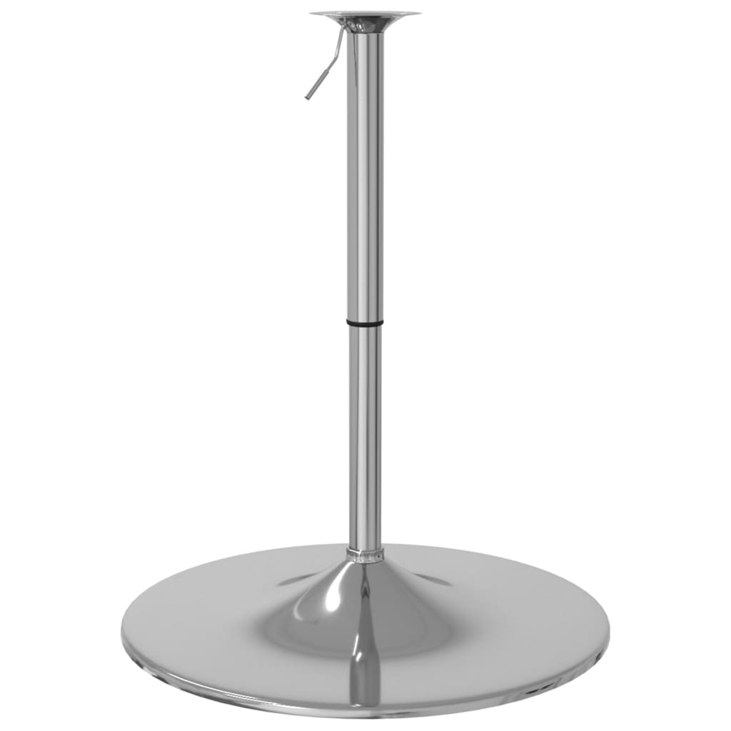 vidaXL Base para mesa de bar 45x90 cm aço cromado