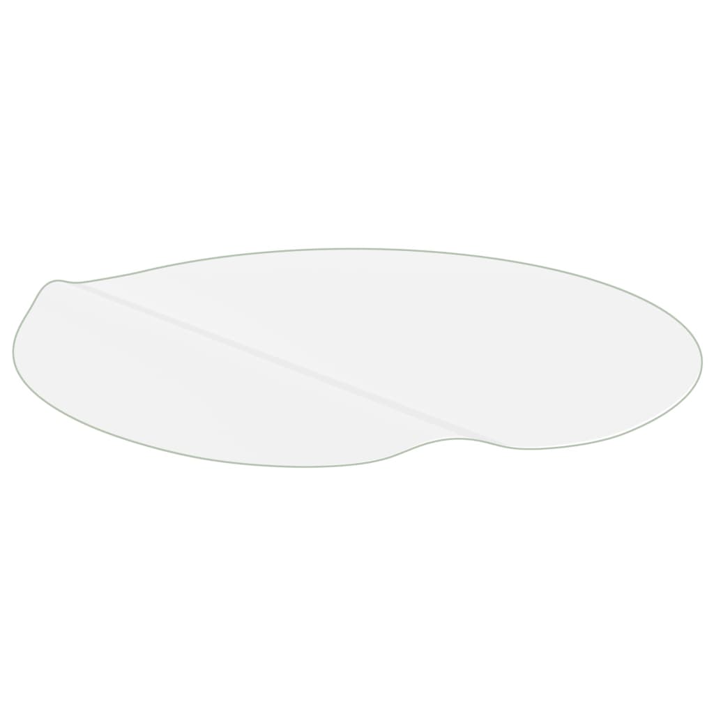 vidaXL Protetor de mesa Ø 120 cm 2 mm PVC transparente