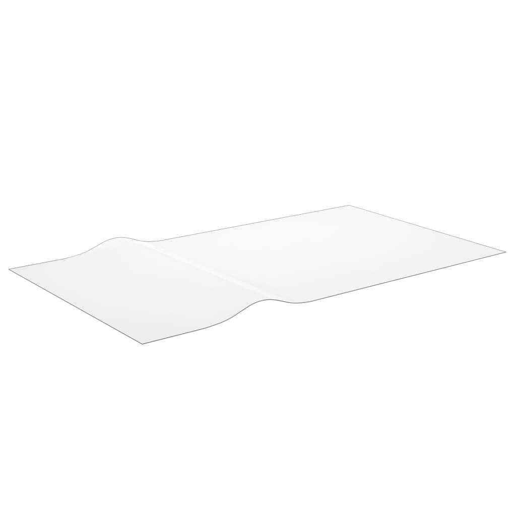 vidaXL Protetor de mesa 120x60 cm 2 mm PVC mate