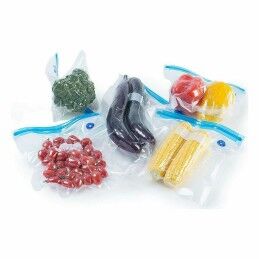 Quttin|Saco Reutilizável para Alimentos Quttin Válvula de vácuo 4 Peças 26 x 34 cm (24 Unidades)