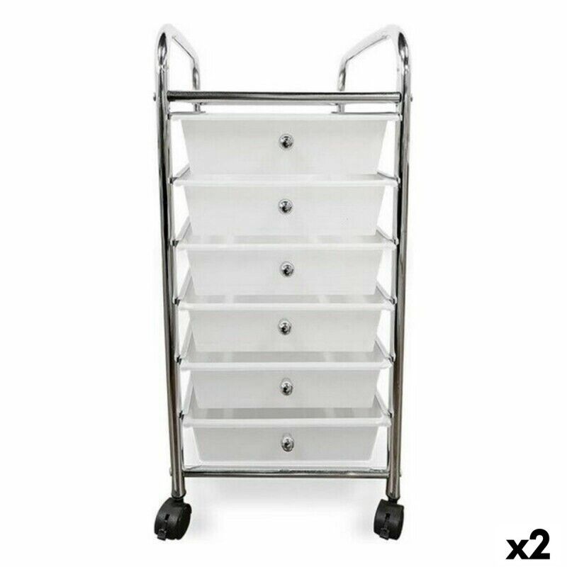 Confortime|Cómoda Confortime Conforti Metal (2 Unidades) (33 x 38,5 x 66,5 cm) Confortime|Cómoda Confortime Conforti Metal (2 Unidades) (33 x 38,5 x 66,5 cm)
