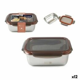 Quttin|Bote Quttin Silicone 1,15 L 11 x 11 x 16 cm (12 Unidades)