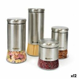 Quttin|Lancheira Hermética Quttin Retangular 1,5 L 23 x 17,5 x 7,6 cm (6 Unidades)