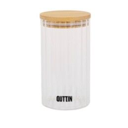 Quttin|Frasco de Vidro Transparente Quttin    9 x 16 cm 780 ml 9 x 16,5 cm (12 Unidades)