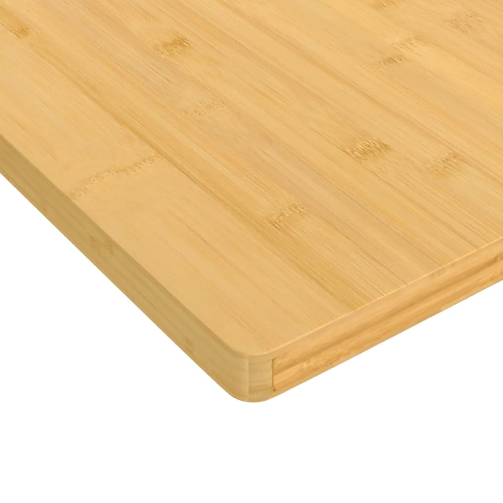 vidaXL Tampo de mesa 70x70x2,5 cm bambu