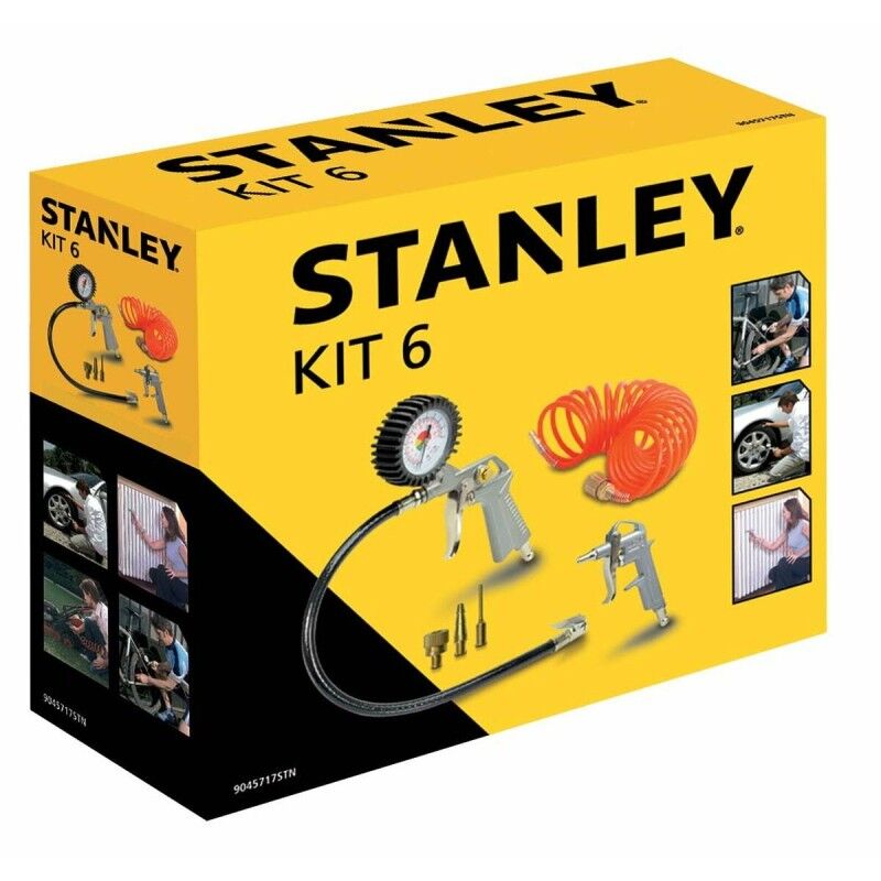 Stanley|Kit de acessórios para compressor de ar Stanley 9045717STN Stanley|Kit de acessórios para compressor de ar Stanley 9045717STN