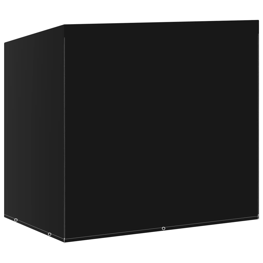 vidaXL Capas para banco de baloiço 2 pcs 6 ilhós 135x105x175 cm