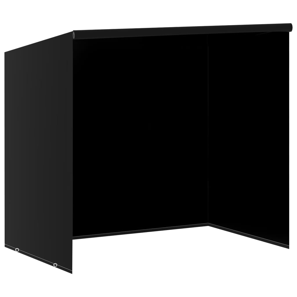 vidaXL Capas para banco de baloiço 2 pcs 6 ilhós 135x105x175 cm