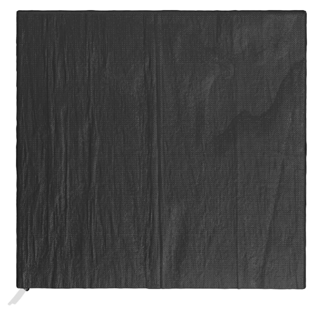 vidaXL Capas cadeiras jardim 2 pcs 8 ilhós 65x65x110/150cm polietileno