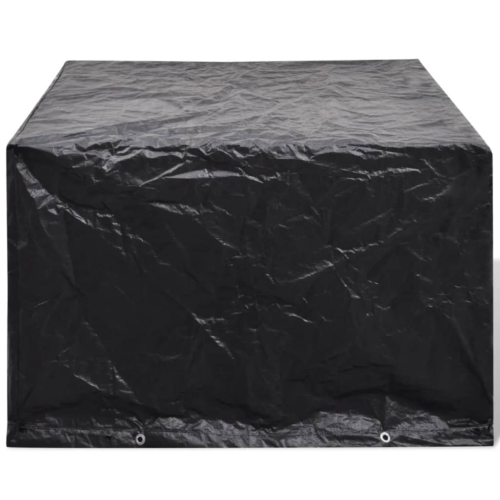 vidaXL Conjunto capas p/ mobiliário jardim 2 pcs 8 ilhós 113x113 cm