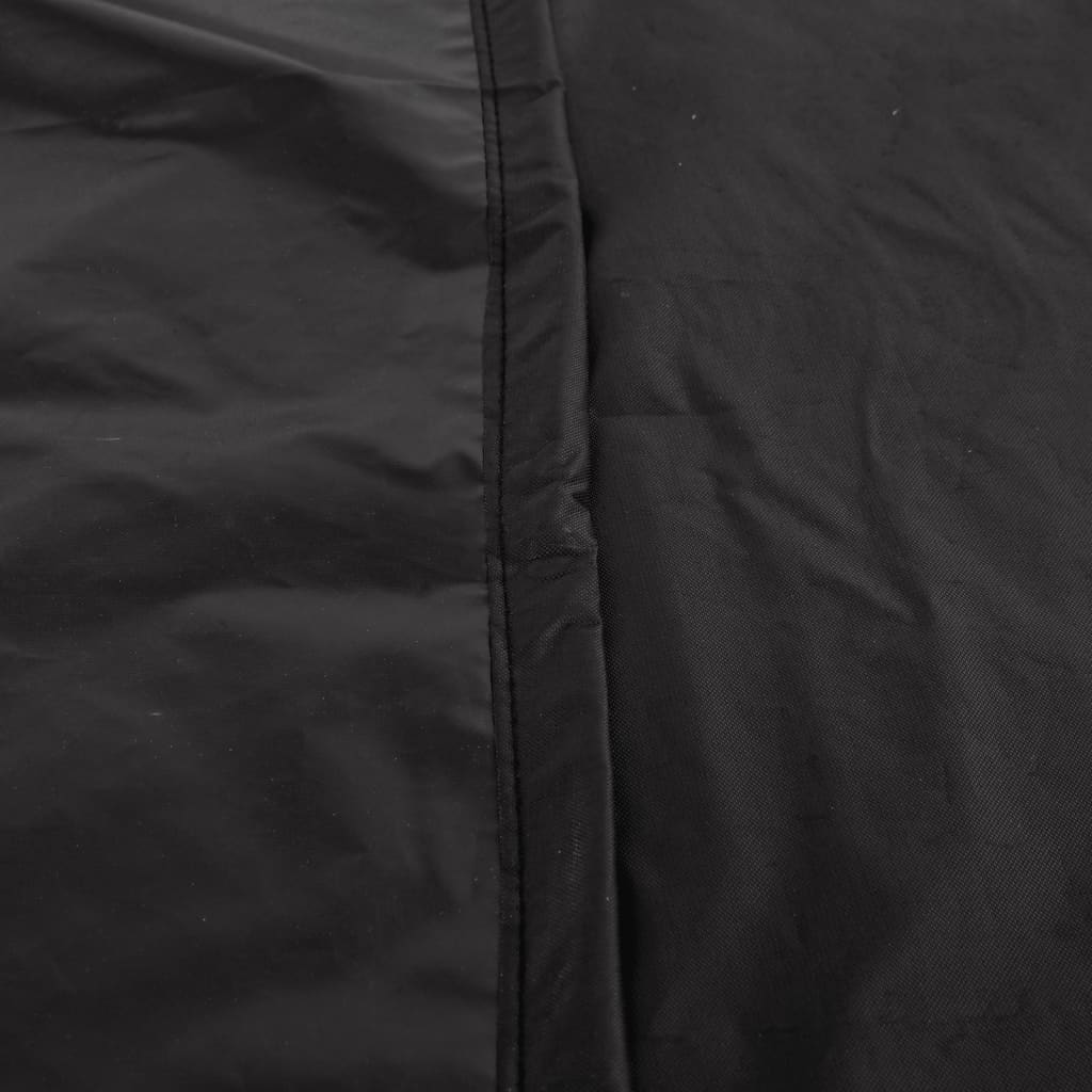 vidaXL Capa para mobiliário de jardim 125x125x74 cm 420D oxford preto