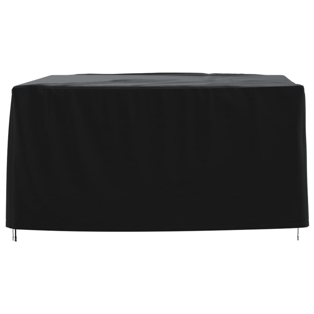 vidaXL Capa para mobiliário de jardim 242x182x100 cm 420D oxford preto