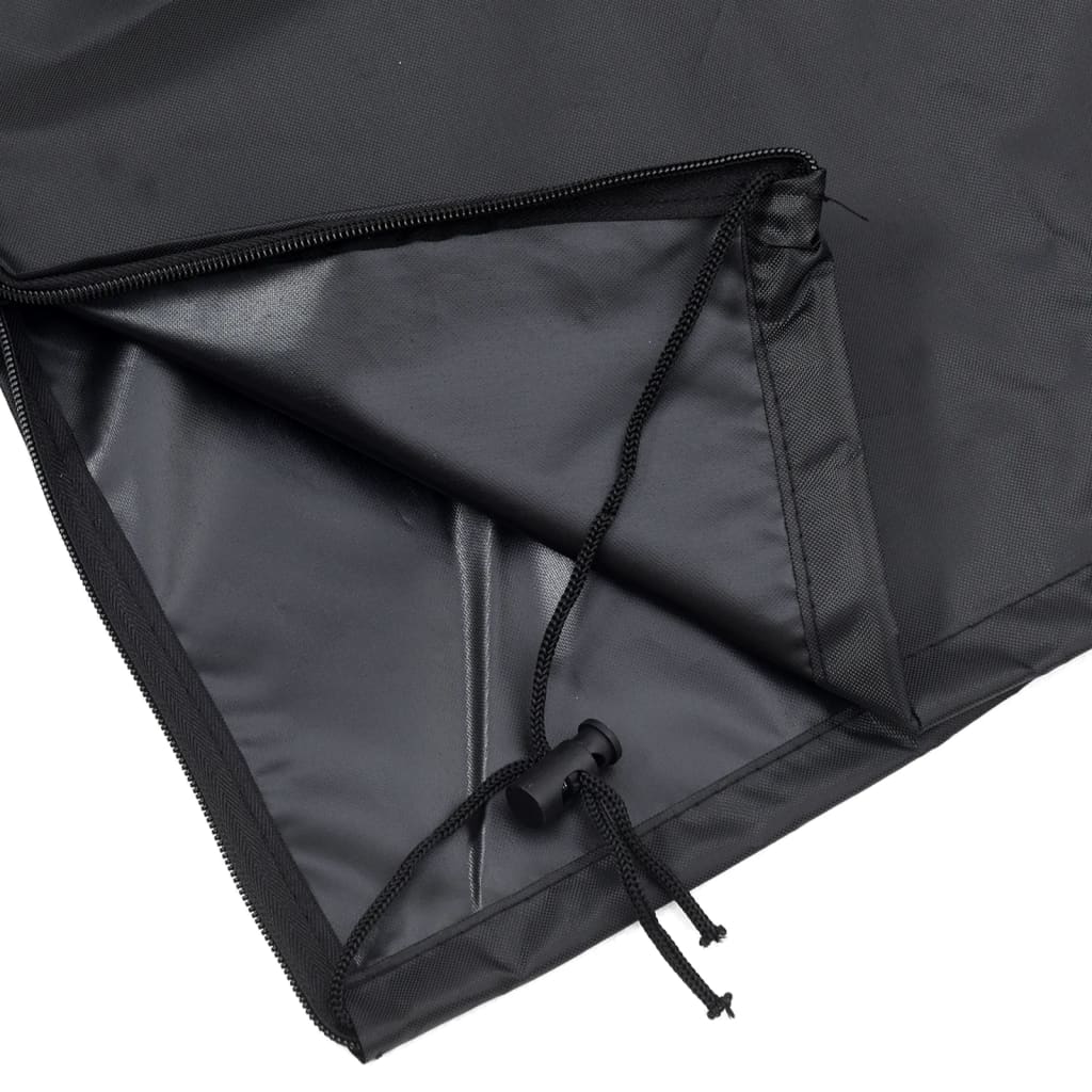 vidaXL Capa para guarda-sol de jardim 170x28/32 cm 420D oxford preto