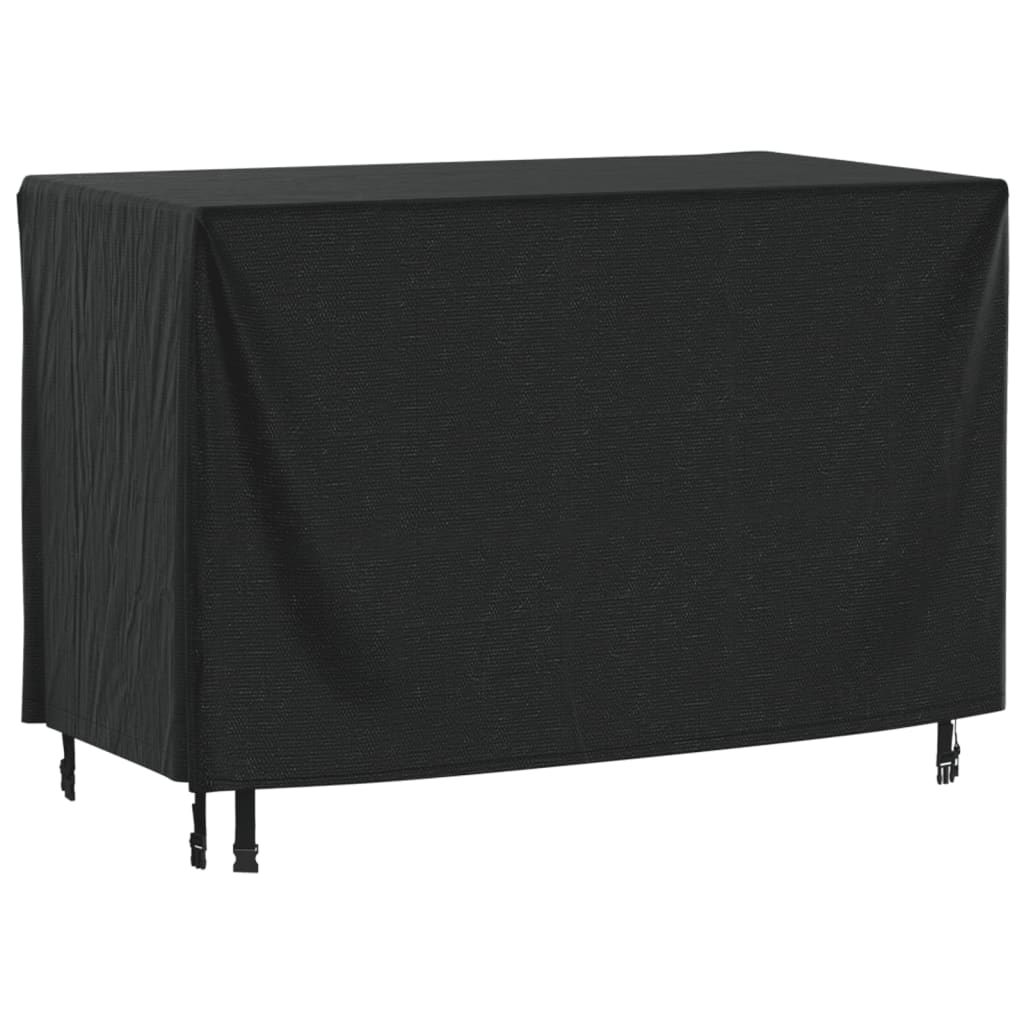 vidaXL Capa p/ mobiliário jardim 140x70x90 cm impermeável 420D preto