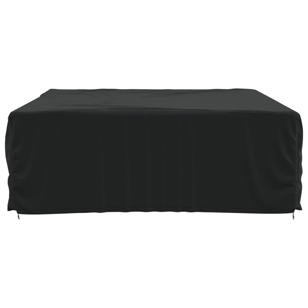 vidaXL Capas p/ mobília de jardim 2pcs 350x260x90 cm 420D oxford preto