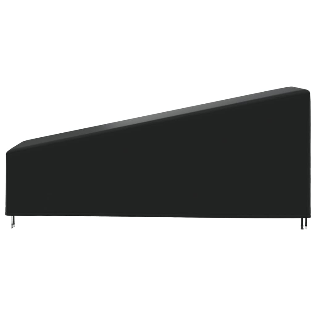 vidaXL Capas para espreguiçadeira 2 pcs 195x76x40/80 cm oxford 420D