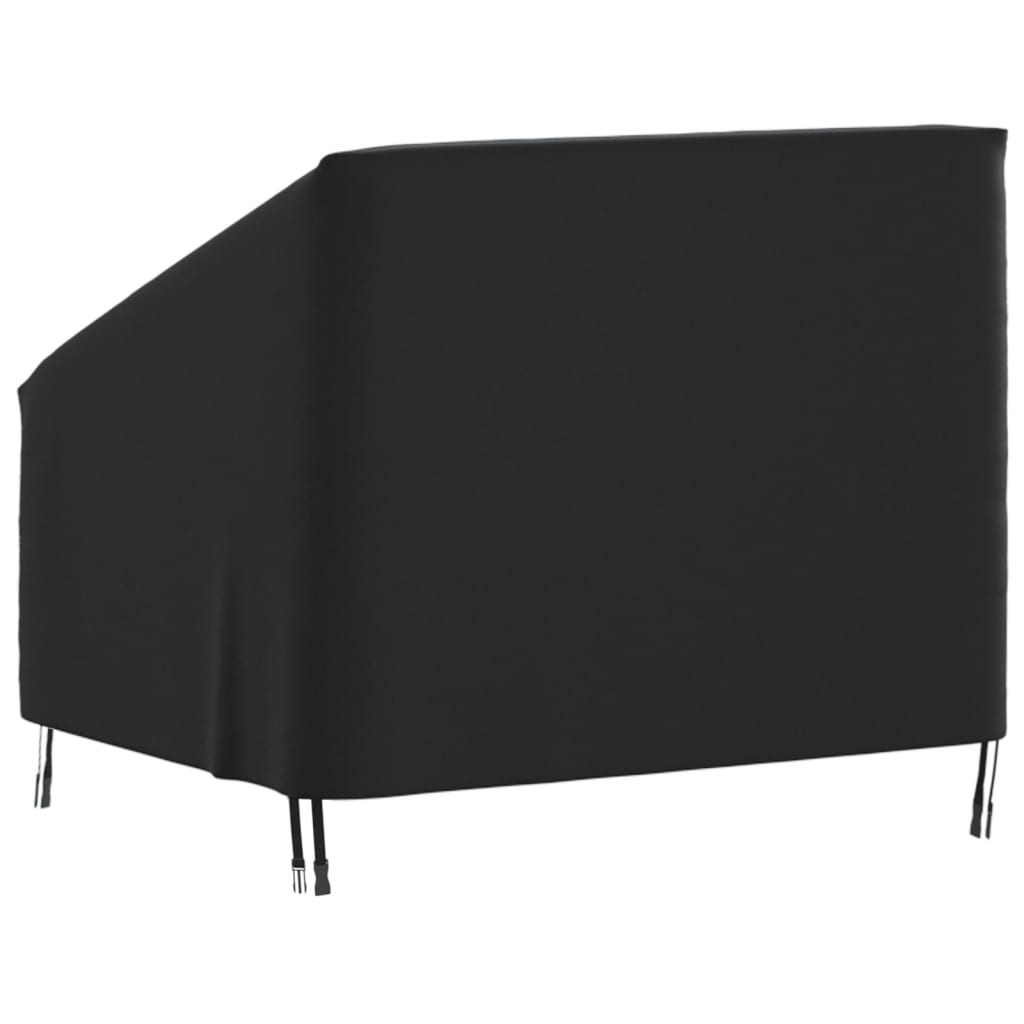 vidaXL Capa para cadeira de jardim 96x79x49/74 cm 420D oxford preto