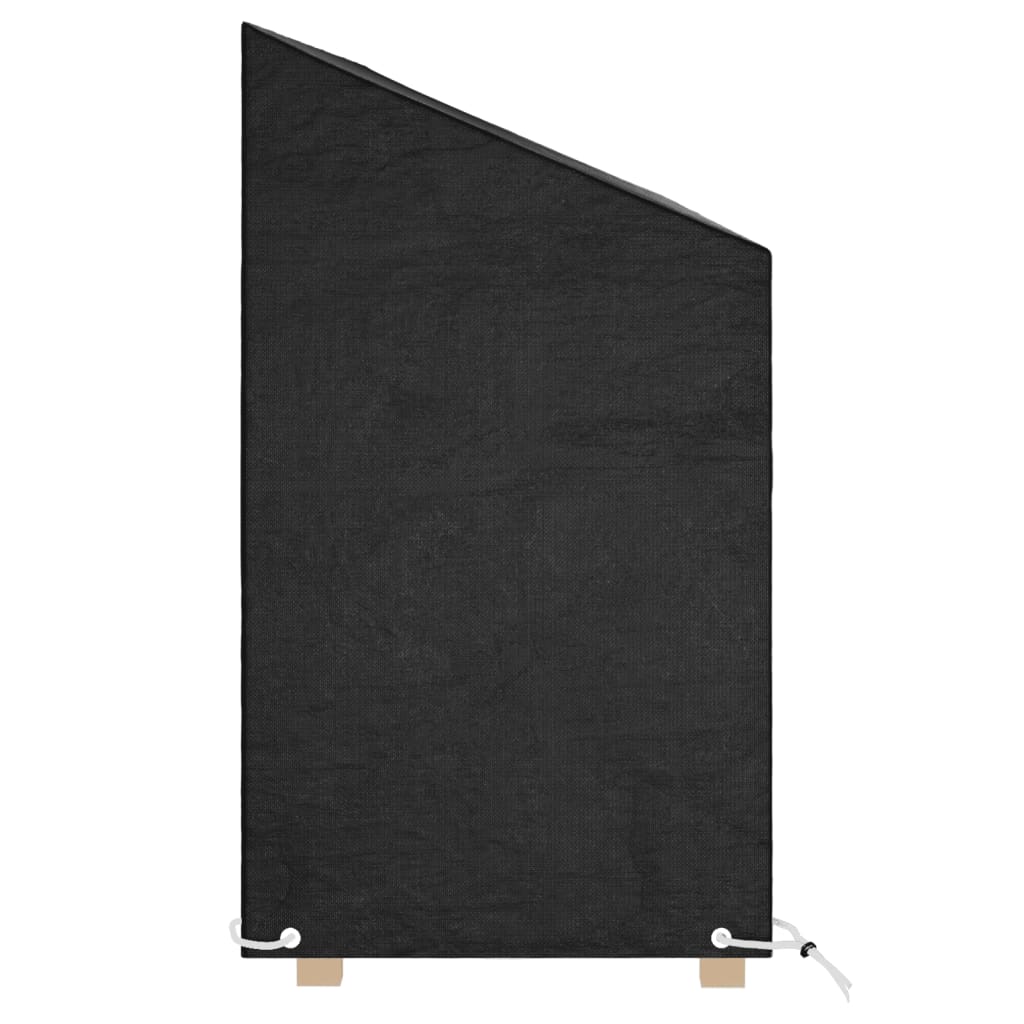 vidaXL Capas p/ banco jardim 2 pcs 12 ilhós 210x70x70/88cm polietileno