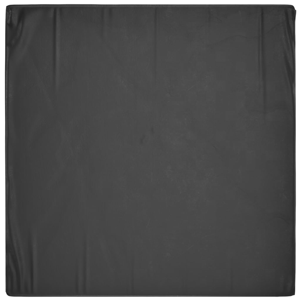 vidaXL Capas p/ mobília de jardim 2 pcs 8 ilhós 132x132x80 cm quadrado