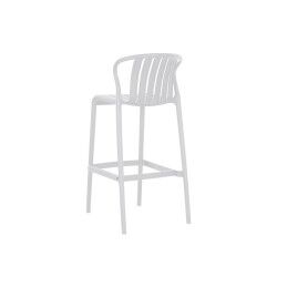 Home ESPRIT|Conjunto de mesa com 2 cadeiras Home ESPRIT Branco Metal Polipropileno 60 x 60 x 102 cm