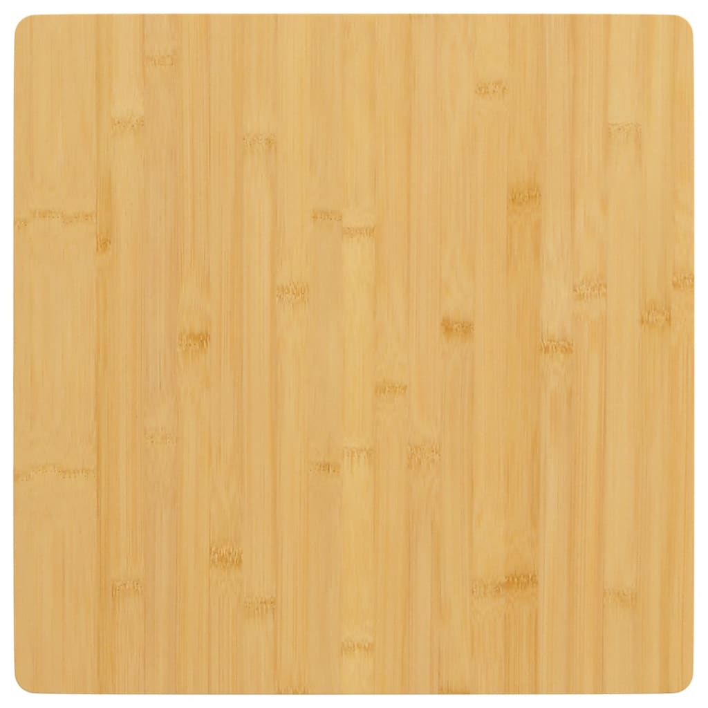 vidaXL Tampo de mesa 60x60x4 cm bambu